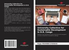 Bookcover of University Collective for Sustainable Development in D.R. Congo