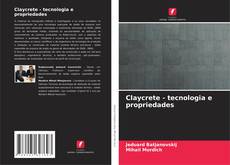 Capa do livro de Claycrete - tecnologia e propriedades 