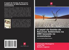 O papel da Gestão de Recursos Ambientais na DRR baseada no ecossistema kitap kapağı