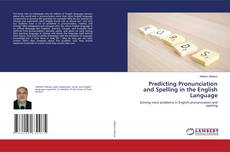 Portada del libro de Predicting Pronunciation and Spelling in the English Language
