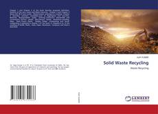 Capa do livro de Solid Waste Recycling 