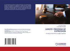 Capa do livro de JURISTS’ FREEDOM OF EXPRESSION 