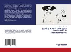Capa do livro de Restore Nature with SDGs via Mindset of Transformations 