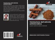 Обложка Valutazione dell'attività antimicrobica