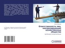 Capa do livro de Ответственность лиц, контролирующих хозяйственные общества 