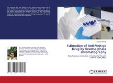 Couverture de Estimation of Anti-Vertigo Drug by Reverse phase chromatography