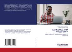 Capa do livro de LANGUAGE AND PHILOSOPHY 