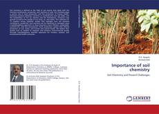 Importance of soil chemistry kitap kapağı