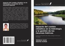 Copertina di Impacto del cambio climático en la hidrología y la gestión de los recursos hídricos