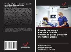 Capa do livro de Porady dotyczące rzucania palenia udzielane przez personel stomatologiczny 