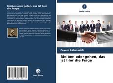 Bookcover of Bleiben oder gehen, das ist hier die Frage