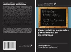 Copertina di Características personales y rendimiento en matemáticas