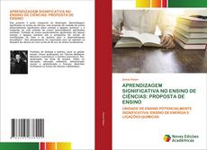 Обложка APRENDIZAGEM SIGNIFICATIVA NO ENSINO DE CIÊNCIAS: PROPOSTA DE ENSINO