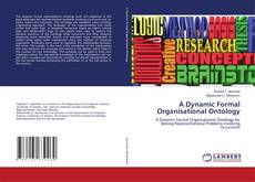 Capa do livro de A Dynamic Formal Organisational Ontology 