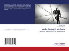 Capa do livro de Media Research Methods 