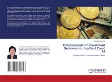 Determinants of Investment Decisions during Post Covid 19的封面