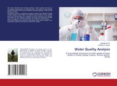 Buchcover von Water Quality Analysis