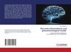 Capa do livro de The onto-informational and phenomenological model 