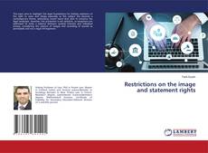 Обложка Restrictions on the image and statement rights
