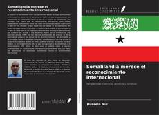 Buchcover von Somalilandia merece el reconocimiento internacional