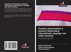 Capa do livro de Tumore pancreatico e tumore testicolare interstiziale (leydig) nel ratto anziano 