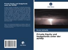 Copertina di Private Equity und Hedgefonds unter der AIFMD