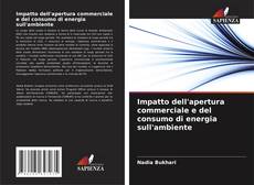 Capa do livro de Impatto dell'apertura commerciale e del consumo di energia sull'ambiente 