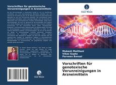 Capa do livro de Vorschriften für genotoxische Verunreinigungen in Arzneimitteln 