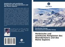 Capa do livro de Heidnische und semitische Religionen des Neandertalers und des Homo Sapiens 