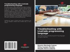 Buchcover von Troubleshooting with LiveCode programming language