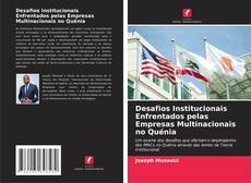 Bookcover of Desafios Institucionais Enfrentados pelas Empresas Multinacionais no Quénia