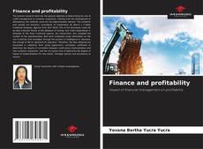 Copertina di Finance and profitability