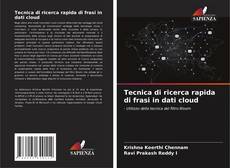 Capa do livro de Tecnica di ricerca rapida di frasi in dati cloud 