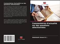 Bookcover of Commentaires d'actualité sur des questions sélectionnées