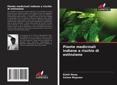 Capa do livro de Piante medicinali indiane a rischio di estinzione 