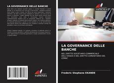LA GOVERNANCE DELLE BANCHE kitap kapağı