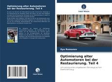 Portada del libro de Optimierung alter Automotoren bei der Restaurierung. Teil 4