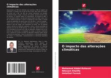 Capa do livro de O impacto das alterações climáticas 