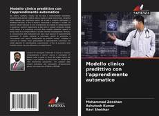 Capa do livro de Modello clinico predittivo con l'apprendimento automatico 