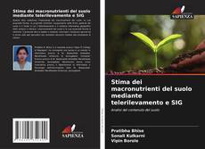 Buchcover von Stima dei macronutrienti del suolo mediante telerilevamento e SIG