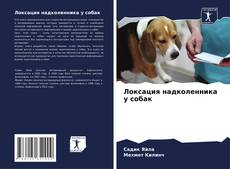 Локсация надколенника у собак kitap kapağı
