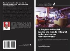 Capa do livro de La implantación del cuadro de mando integral en las empresas manufactureras 