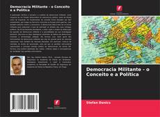 Buchcover von Democracia Militante - o Conceito e a Política