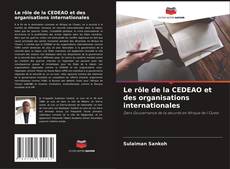 Buchcover von Le rôle de la CEDEAO et des organisations internationales