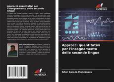 Capa do livro de Approcci quantitativi per l'insegnamento delle seconde lingue 