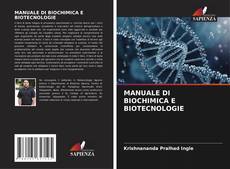 Couverture de MANUALE DI BIOCHIMICA E BIOTECNOLOGIE