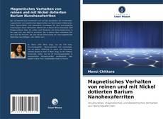 Magnetisches Verhalten von reinen und mit Nickel dotierten Barium Nanohexaferriten kitap kapağı