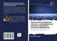 Capa do livro de Магнитное поведение чистых и легированных никелем бариевых наногексаферритов 