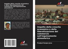 Buchcover von Impatto della crescita economica e della liberalizzazione del commercio sull'inquinamento atmosferico