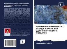 Bookcover of Применение наночастиц оксида железа для удаления тяжелых металлов